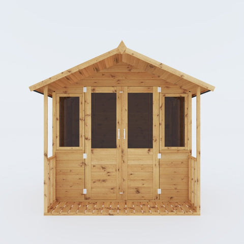 7 x 7 Bournemouth Wooden Summerhouse-Eco Friendly,Forest School & Outdoor Garden Equipment,Mercia Garden Products,Sheds,Wellbeing Furniture-Learning SPACE