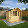 7 x 7 Bournemouth Wooden Summerhouse-Eco Friendly,Forest School & Outdoor Garden Equipment,Mercia Garden Products,Sheds,Wellbeing Furniture-Learning SPACE