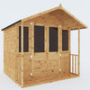 7 x 7 Bournemouth Wooden Summerhouse-Eco Friendly,Forest School & Outdoor Garden Equipment,Mercia Garden Products,Sheds,Wellbeing Furniture-Learning SPACE