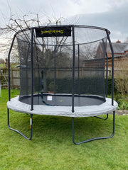 7ft x 10ft JumpKing Oval Combo Pro Trampoline-Trampoline-Dropship,JumpKing,Teen & Adult Trampolines,Trampoline,Trampolines,YJ Europe-Learning SPACE