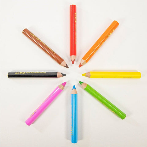 8 Chunky Triangular Pencils-Additional Need,Baby Arts & Crafts,Back To School,Dyspraxia,Early Arts & Crafts,Early Years Literacy,Fine Motor Skills,Galt,Handwriting,Neuro Diversity,Primary Arts & Crafts,Primary Literacy,Seasons,Stationery,Stock-Learning SPACE