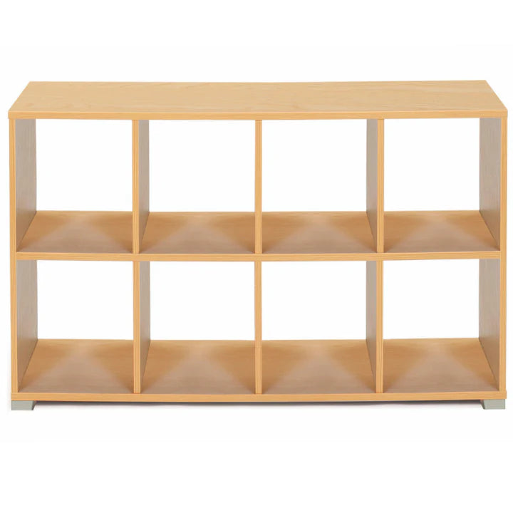 8 Cube Room Divider - Bubble Gum Range-Dividers,Dropship,Monarch UK,Shelves,Storage,Wellbeing Furniture-Maple-MEQ9024MAP-Learning SPACE