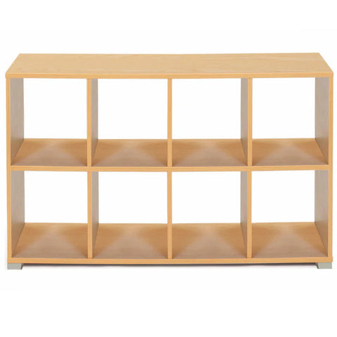 8 Cube Room Divider - Bubble Gum Range-Dividers,Dropship,Monarch UK,Shelves,Storage,Wellbeing Furniture-Maple-MEQ9024MAP-Learning SPACE