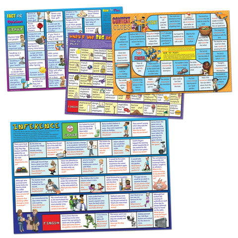 8 Reading Comprehension Board Games-Comprehension,fiction,Games & Toys,Literacy,Literacy Toys,Primary Games & Toys,Primary Literacy,SmartKids-Learning SPACE