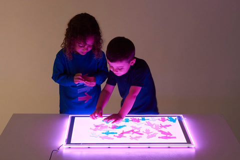 A2 Colour Changing Light Panel-AllSensory,Light Boxes,Sensory Light Up Toys,Stock,TickiT,Visual Sensory Toys-Learning SPACE