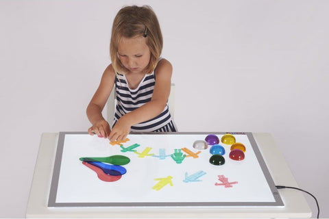 A2 Light Panel Sensory Light Box-AllSensory,Light Boxes,Lumina,Sensory Light Up Toys,Stock,TickiT,Visual Sensory Toys-Learning SPACE