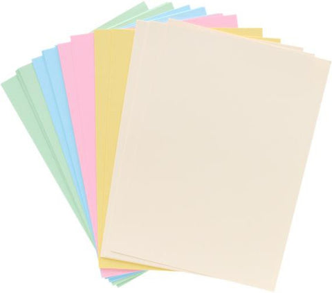 A4 160gsm Card 50 Sheets - Pastel-Art Materials,Arts & Crafts,Back To School,Early Arts & Crafts,Paper & Card,Premier Office,Primary Arts & Crafts,Primary Literacy,Stationery,Stock-Learning SPACE