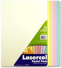 A4 80gsm Colour Paper 250 Sheets - Pastel-Art Materials, Arts & Crafts, Baby Arts & Crafts, Early Arts & Crafts, Paper & Card, Premier Office, Primary Arts & Crafts, Primary Literacy, Stationery, Stock-Learning SPACE