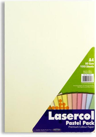 A4 Coloured Paper 100 Sheets - Pastel-Art Materials,Arts & Crafts,Back To School,Early Arts & Crafts,Paper & Card,Premier Office,Primary Arts & Crafts,Primary Literacy,Stationery,Stock-Learning SPACE