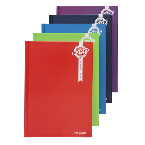 A5 2024-2025 Page A Day Academic Diary-Calming & Anxiety,Paper & Card,Premier Office,Transitions and Routines-Learning SPACE