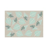 Abstract Leaf Rug-Dropship,Mats & Rugs,Natural,Nature Sensory Room,Neutral Colour,Plain Carpet,Rectangular,Rugs,Sensory Flooring,Wellbeing Furniture,World & Nature-Learning SPACE