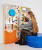 Acoustic Tactile Wall Panel-Sensory Wall Panels & Accessories,Sound,Sound Equipment,Tactile Toys & Books-Learning SPACE