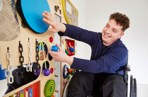 Acoustic Tactile Wall Panel-Sensory Wall Panels & Accessories,Sound,Sound Equipment,Tactile Toys & Books-Learning SPACE