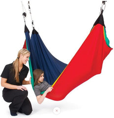 Acrobat Multi-Layer Swing Hammock-Calming and Relaxation,Hammocks,Helps With,Indoor Swings,Outdoor Swings,Vestibular-Learning SPACE