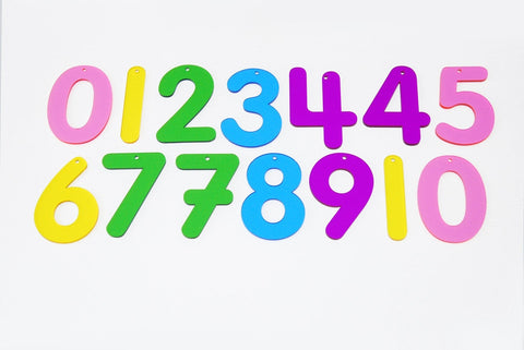 Acrylic Numbers 0-10 small 7Cm - For Use with Light Panels-Addition & Subtraction,AllSensory,Counting Numbers & Colour,Dyscalculia,Early Years Maths,Learning Difficulties,Light Box Accessories,Maths,Maths Toys,Neuro Diversity,Primary Maths,Stock,TickiT,Visual Sensory Toys-Learning SPACE