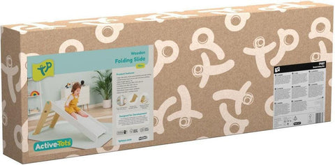 Active-Tots Pikler Style Folding Wooden Slide-Additional Need,Baby Slides,Gross Motor and Balance Skills,Helps With,Playground Equipment,Sensory Climbing Equipment,TP Toys-Learning SPACE