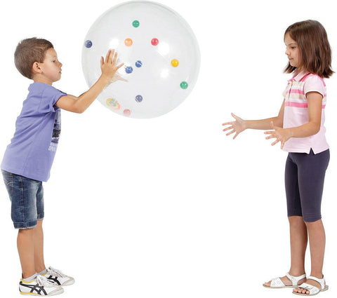 Activity Ball with Colourful Bouncy Balls-Sports Toys-ADD/ADHD,Additional Need,AllSensory,Calming & Anxiety,Gross Motor and Balance Skills,Gymnic,Sensory & Physio Balls,Sensory Balls,Sensory Processing Disorder,Stock,Teen Sensory Weighted & Deep Pressure,Vestibular,Visual Sensory Toys,Weighted & Deep Pressure-Learning SPACE