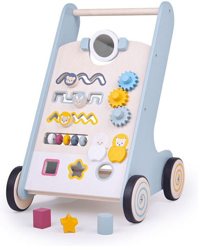 Activity Walker - Sustainably made Baby Walker-Additional Need,Baby Maths,Baby Walker,Bigjigs Toys,Christmas,Christmas 2024,Early Years Maths,Eco Friendly,Gifts For 1 Year Olds,Gifts For 6-12 Months Old,Gross Motor and Balance Skills,Primary Maths,SCOTEXCEL,Stock-Learning SPACE