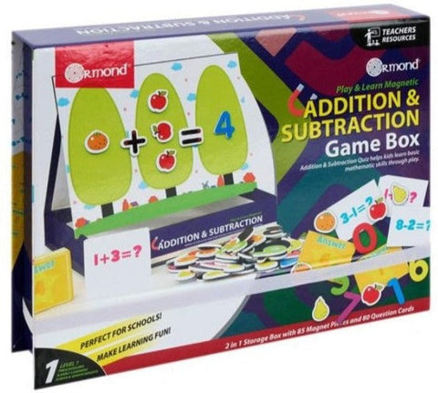 Addition And Subtraction Game Box-Addition & Subtraction, Early years Games & Toys, Early Years Maths, Learning Activity Kits, Learning Difficulties, Maths, Maths Toys, Ormond, Primary Games & Toys, Primary Maths, S.T.E.M, Stock, Table Top & Family Games-Learning SPACE