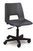 Advanced Adult / Secondary ICT Swivel Chair-Classroom Chairs,Classroom Furniture,Desk Chair,Furniture,Library Furniture,Movement Chairs & Accessories-Castors-Black-AGP-C-BK-Learning SPACE