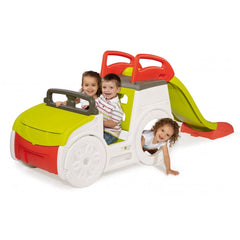 Adventure Car Play Centre with Slide-Additional Need,Baby Slides,Cars & Transport,Gifts For 1 Year Olds,Gross Motor and Balance Skills,Helps With,Imaginative Play,Outdoor Slides,Smoby-Learning SPACE