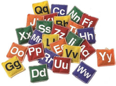 Alphabet Bean Bags-Calming & Anxiety,communication,Dyslexia,EDX,Learn Alphabet & Phonics,Literacy Toys,Neuro Diversity,Primary Literacy,Stock,Strength & Co-Ordination-Learning SPACE