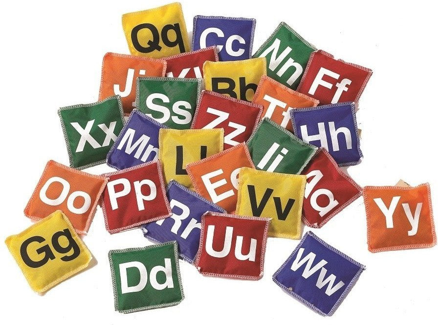 Alphabet Bean Bags-Calming & Anxiety,communication,Dyslexia,EDX,Learn Alphabet & Phonics,Literacy Toys,Neuro Diversity,Primary Literacy,Stock,Strength & Co-Ordination-Learning SPACE