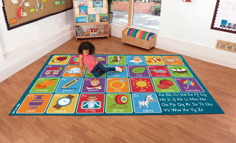 Alphabet Placement 3x2m Carpet-Dropship,Educational Carpet,Kit For Kids,Learn Alphabet & Phonics,Mats & Rugs,Multi-Colour,Placement Carpets,Rectangular,Rugs,Wellbeing Furniture-Learning SPACE