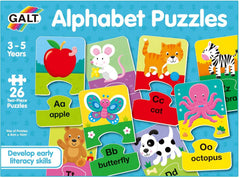 Galt Alphabet Puzzles-13-99 Piece Jigsaw,Down Syndrome,Early Years Literacy,Galt,Gifts For 2-3 Years Old,Learn Alphabet & Phonics,Literacy Toys,Primary Literacy,Stock-Learning SPACE