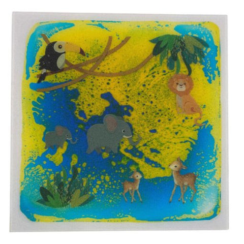 Animal Themed Liquid Floor Tiles Set of 4 - 30cm-Arts & Crafts-AllSensory,Calming & Anxiety,Chill Out Area,Eco Friendly,Helps With,Lumina,Nature Sensory Room,Playlearn,SCOTEXCEL,Sensory Floor Tiles,Sensory Flooring,Sensory Processing Disorder,Sensory Seeking,Visual Sensory Toys-Learning SPACE