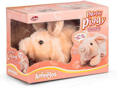 Animigos - Playful Piggy - Moving plush toy-Animigos, Baby Soft Toys, Comfort Toys, Early years Games & Toys, Farms & Construction, Gifts For 1 Year Olds, Gifts For 3-5 Years Old, Imaginative Play, Stock, Tobar Toys-Learning SPACE