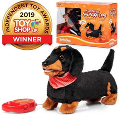Animigos - Scampering Sausage Dog-Animigos, Baby Soft Toys, Comfort Toys, Games & Toys, Gifts For 3-5 Years Old, Gifts for 5-7 Years Old, Stock, Switches & Switch Adapted Toys, Tobar Toys-Learning SPACE