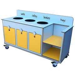 Aqua Smart Medium Clearing Trolley-Dropship,Norseman,School Trolley,Trolleys-Learning SPACE