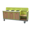 Aqua Smart Medium Clearing Trolley-Dropship,Norseman,School Trolley,Trolleys-Learning SPACE