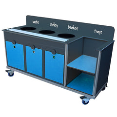 Aqua Smart Medium Clearing Trolley-Dropship,Norseman,School Trolley,Trolleys-Learning SPACE