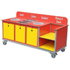 Aqua Smart Small Complete Clearing Trolley-Catering & Clearing,Dropship,Norseman,School Trolley,Trolleys-Learning SPACE
