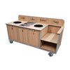 Aqua Smart Small Complete Clearing Trolley-Catering & Clearing,Dropship,Norseman,School Trolley,Trolleys-Learning SPACE