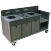 Aqua Smart Small Complete Clearing Trolley-Catering & Clearing,Dropship,Norseman,School Trolley,Trolleys-Learning SPACE