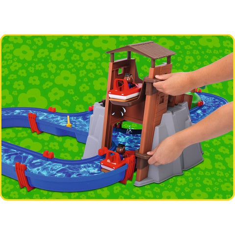 Aquaplay Adventureland-Aquaplay,Garden Game,Messy Play,Outdoor Sand & Water Play,Water & Sand Toys-Learning SPACE