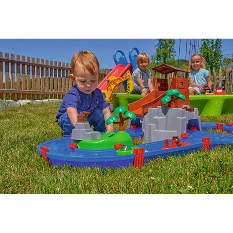Aquaplay Adventureland-Aquaplay,Garden Game,Messy Play,Outdoor Sand & Water Play,Water & Sand Toys-Learning SPACE