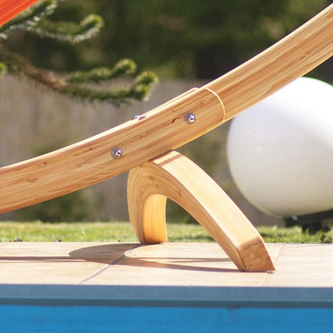 Arcus Hammock Stand (XL)-Hammock Stand-340-420,Amazonas,Dropship,hammock stand,Larch,Weatherproof,Wood,Wooden Stand-Learning SPACE