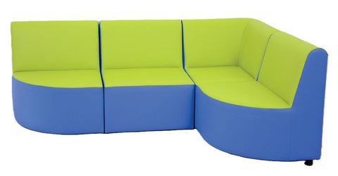 Arno Four Seat Corner Set-Dropship,Modular Seating,Seating,Wellbeing Furniture,Willowbrook-Learning SPACE