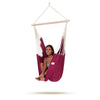 Artista Vino Hammock Hanging Chair-Hammock Chair-Amazonas,Cotton,Hammock chair,Hanging Chair,Indoor,Large,Red,Single-Learning SPACE