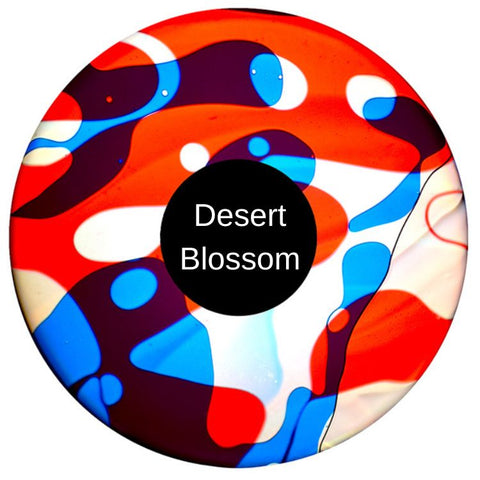 Aura and Solar Projector - 6 Inch Magnetic Liquid Effect Wheel-[OPTI] Kinetics,Autism,Chill Out Area,Matrix Group,Neuro Diversity,Sensory Projector Accessories,Sensory Projectors,Teenage Projectors-VAT Exempt-N - Desert Blossom-FGM7038N-Learning SPACE