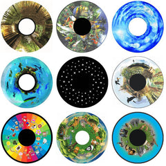 Aura and Solar Projector - 6 Inch Magnetic Picture Wheel-[OPTI] Kinetics, Autism, Chill Out Area, Matrix Group, Neuro Diversity, Sensory Projectors, Teenage Projectors, Underwater Sensory Room-Learning SPACE