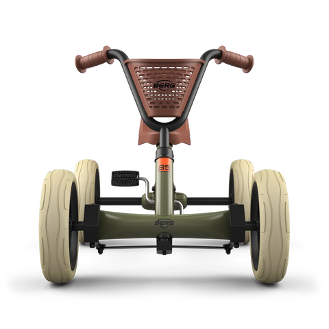 BERG Buzzy Retro Green 2-in-1 Go-Kart-Berg Toys,Early Years. Ride On's. Bikes. Trikes,Go-Karts,Ride & Scoot,Ride On's. Bikes & Trikes-Learning SPACE