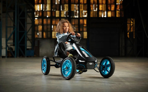 BERG Rally APX Blue Go Kart-Berg Toys,Early Years. Ride On's. Bikes. Trikes,Go-Karts,Ride & Scoot,Ride On's. Bikes & Trikes-Learning SPACE