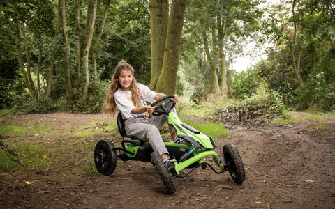 BERG Rally DRT Green Go Kart-Berg Toys,Ride & Scoot,Ride On's. Bikes & Trikes-Learning SPACE