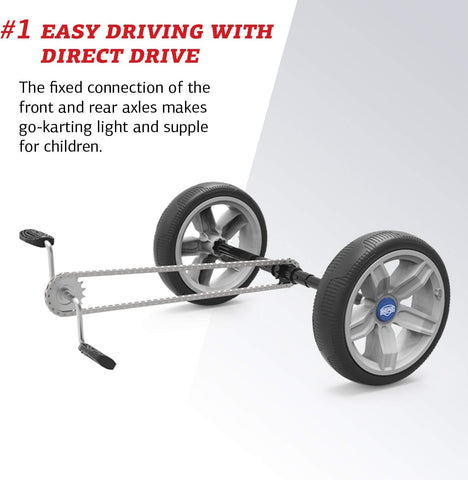 BERG Reppy Roadster-Berg Toys,Early Years. Ride On's. Bikes. Trikes,Gifts For 3-5 Years Old,Go-Karts,Ride & Scoot,Ride On's. Bikes & Trikes-Learning SPACE