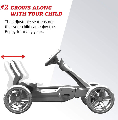 BERG Reppy Roadster-Berg Toys,Early Years. Ride On's. Bikes. Trikes,Gifts For 3-5 Years Old,Go-Karts,Ride & Scoot,Ride On's. Bikes & Trikes-Learning SPACE